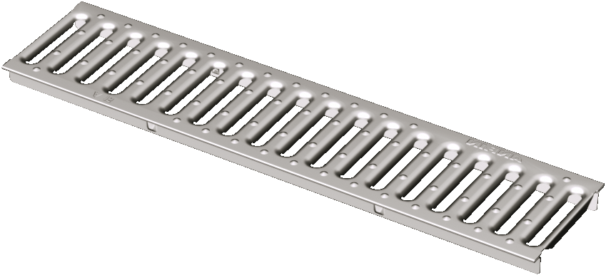 reja pasarela acero galvanizado peatonal para canal hormigón polímero inza